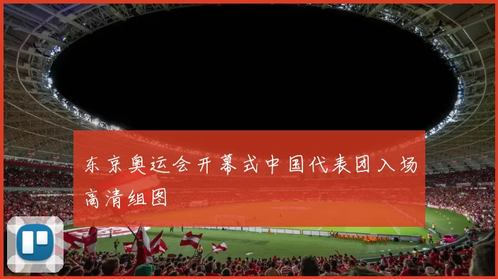 东京奥运会开幕式中国代表团入场高清组图