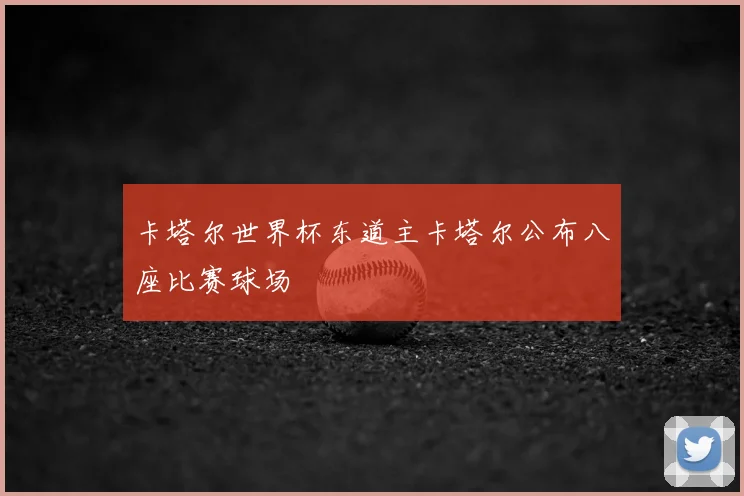 卡塔尔世界杯东道主卡塔尔公布八座比赛球场